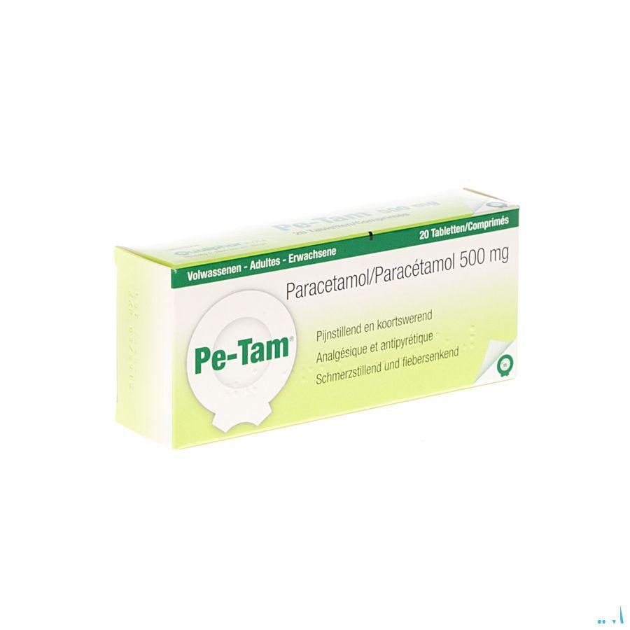 Pe-tam Tabletten 20 X 500 mg