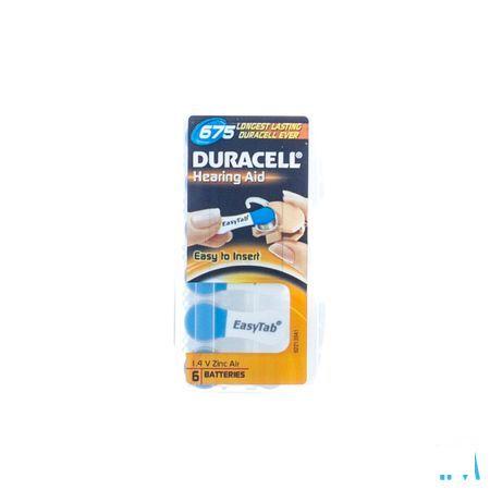 Duracell Easytab Hoorbatterij Da675 6 Blauw