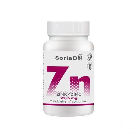 Soria Zinc Bio-Actif 22,5Mg Comp 90