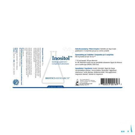 Biotics Inositol 200 tabletten  -  Energetica Natura
