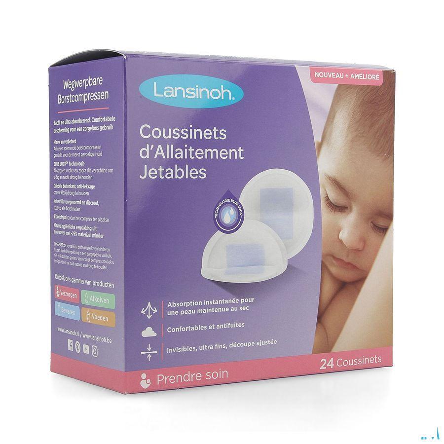 Lansinoh Wegwerpb.Borstkompressen Blue Lock Core24  -  Lansinoh Laboratories