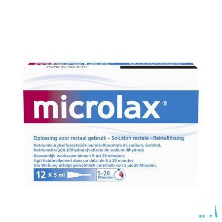 Microlax 12 X 5 ml
