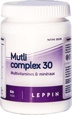 Leppin Multi 30 Multi Vitamines-mineraux Comprimes 60  -  Lepivits
