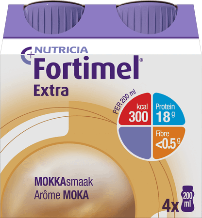 Fortimel Extra Mokka 4x200 ml 2401503  -  Nutricia
