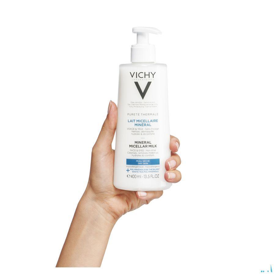 Vichy Pt Micellair Melk Droge Huid 400 ml  -  Vichy