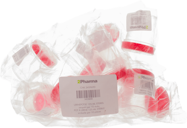 Pot Urine Sterile 125 ml 10