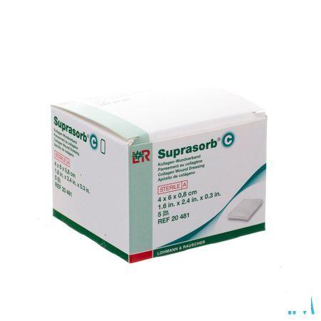 Suprasorb C Kp Steriel 4x 6x0,8cm 5 20481  -  Lohmann & Rauscher