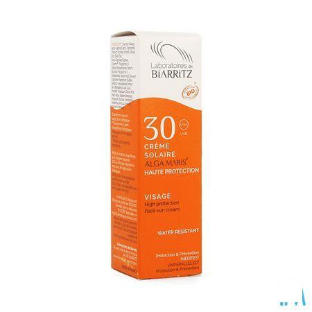 Alga Maris Creme Solaire Visage Ip30 50 ml  -  Lab. De Biarritz