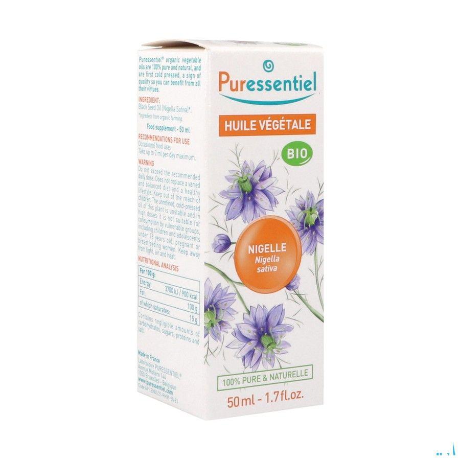 Puressentiel Huile Vegetale Bio Nigelle 50 ml  -  Puressentiel