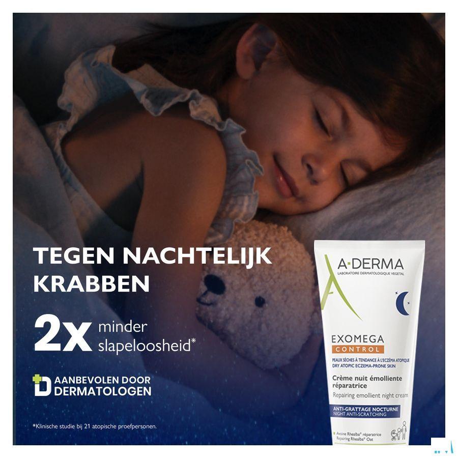 Aderma Exomega Control Herst. Emol. Nacht Cr 200 ml