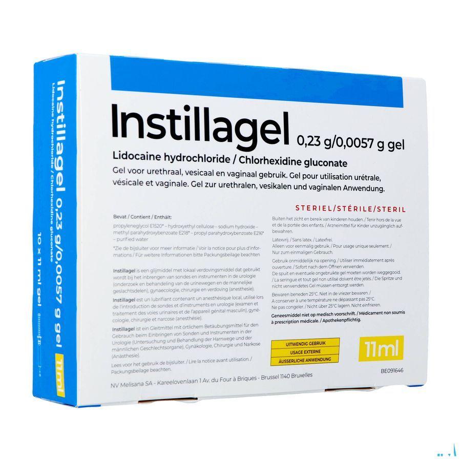 Instillagel Melisana 10 X 11 ml  -  Melisana