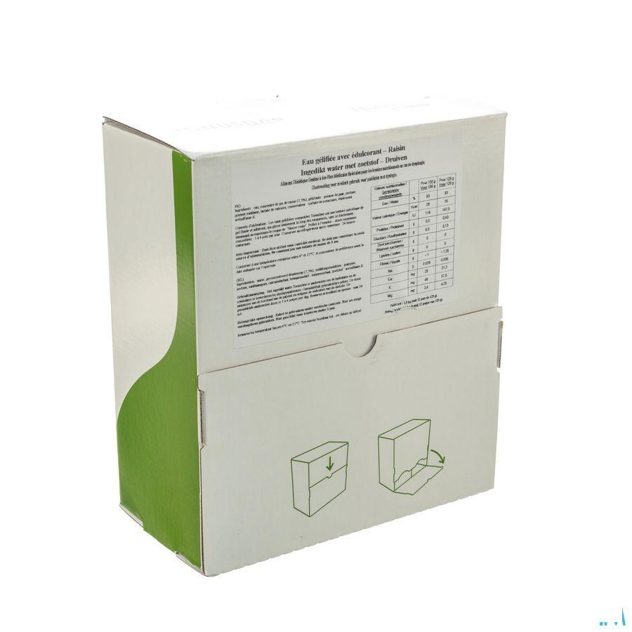 Gelwater Zoetstof Druiven 12x125 ml  -  Nutrisens Medical