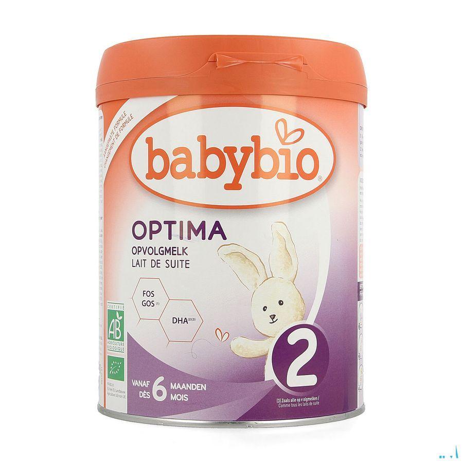 Babybio Optima 2 Opvolgmelk 800G  -  Ocebio