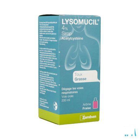 Lysomucil 4% Siroop 200 ml