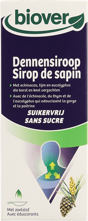 Dennensiroop Suikervrij 150 ml  -  Biover