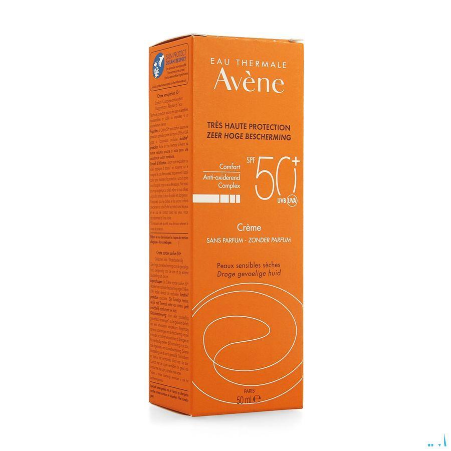 Avene Creme Solaire Ip50 + S/parfum 50 ml  -  Avene