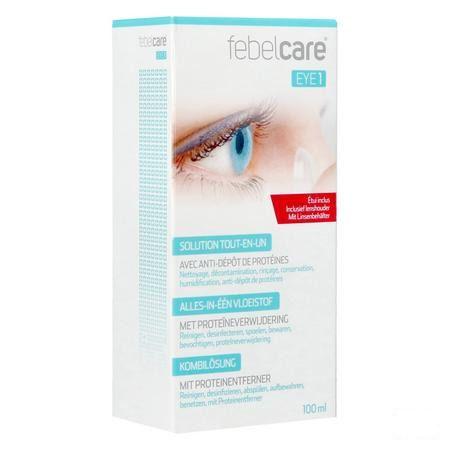 Febelcare Eye 1 Vloeist.contactlens All In 1 100 ml