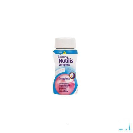Nutilis Complete Stage 1 Aardbei Flacon 4x125 ml  -  Nutricia