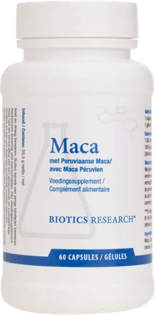 Biotics Maca 60 gélules  -  Energetica Natura