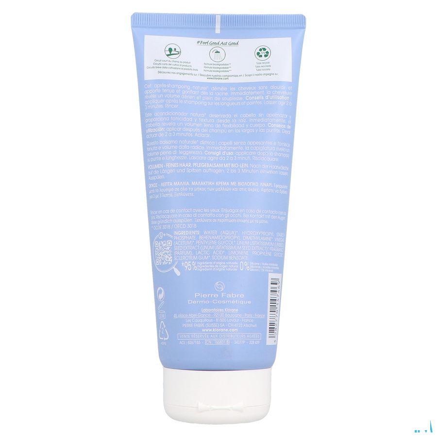 Klorane Capilaire Balsem Vlas 400 ml