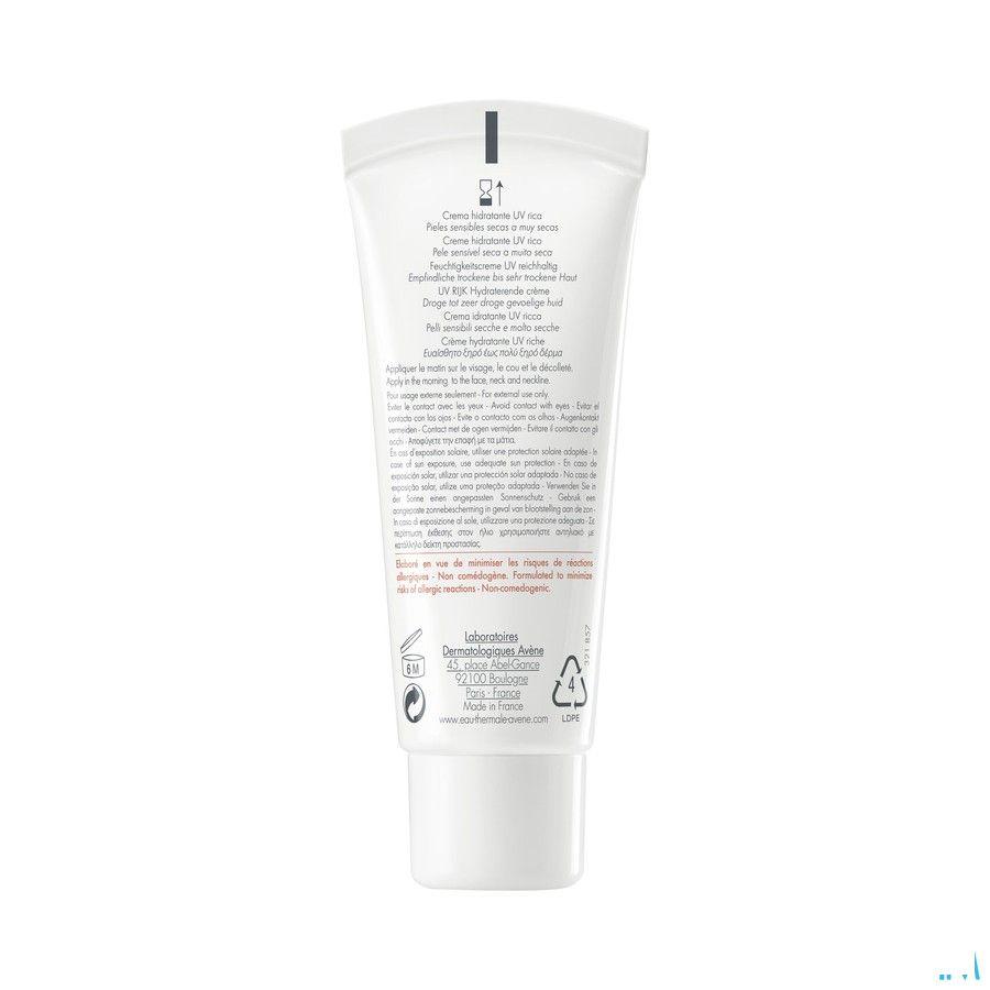 Avene Hydrance Uv Rijk Hydraterende Creme 40 ml  -  Avene