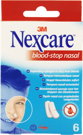 Nexcare Bloedneus Stop Geimpregneerd 6 N1700np  -  3M