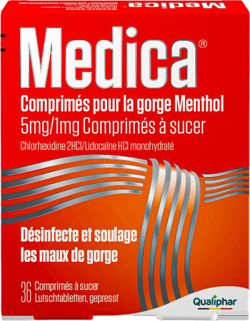 Medica Keeltabletten Menthol 36
