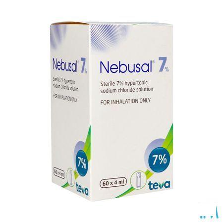 Nebusal 7% Nacl Ampullen 60x4 ml 