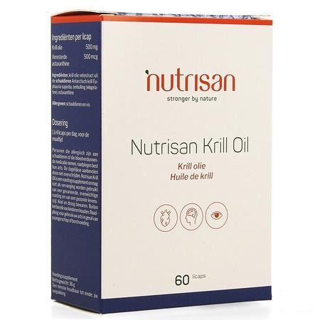 Nutrisan Krill Oil LiCapsule 60  -  Nutrisan