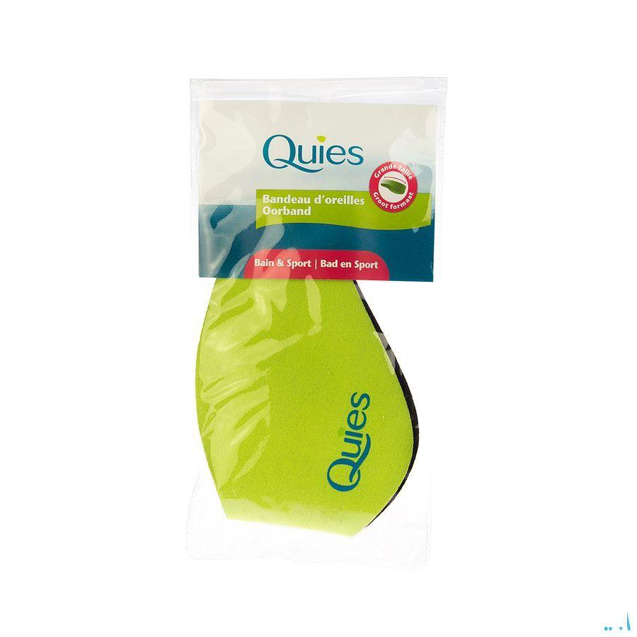 Quies Bandeau Oreille Bain Et Sport Grand Taille  -  Quies