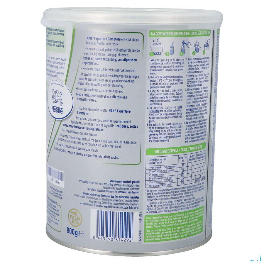Nan Expert Pro Complete Zuigelingenmelk 0-12 M Poeder 800 gr  -  Nestle