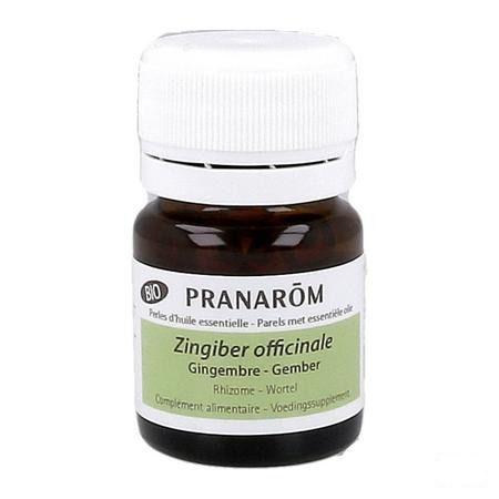 Parels Bio Gember Essentiele Olie 60  -  Pranarom