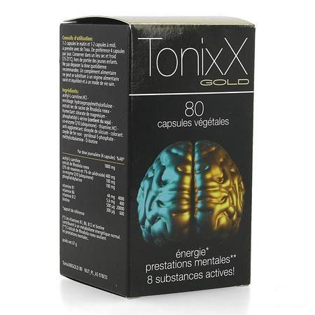 Tonixx Gold Caps 80 Nf  -  Ixx Pharma