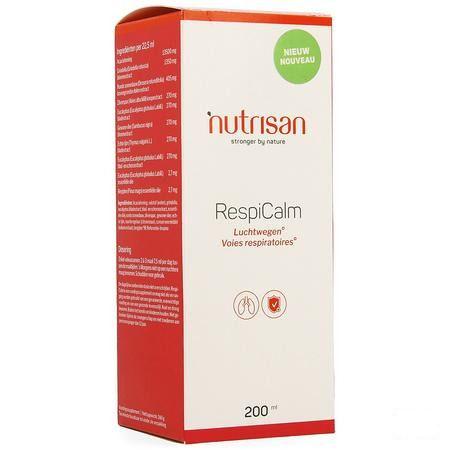 Nutrisan Respicalm Sirop 200 ml  -  Nutrisan