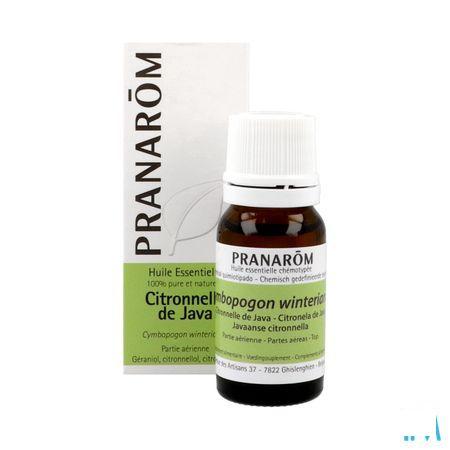 Citronnelle Van Java Essentiele Olie 10 ml  -  Pranarom