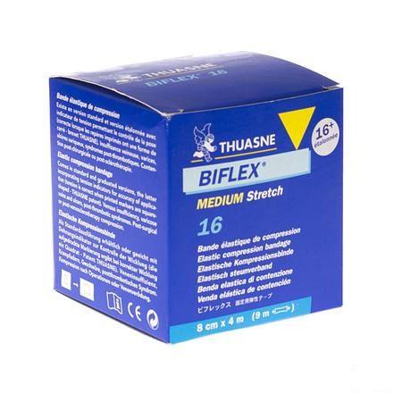 Biflex 16 + Medium Stretch + indic. Beige 8cmx4,0m 1  -  Thuasne Benelux