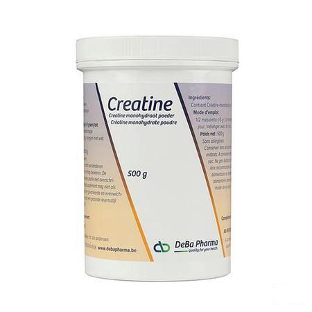Creatine Monohydraat Poeder Oplosbaar 500 gr  -  Deba Pharma