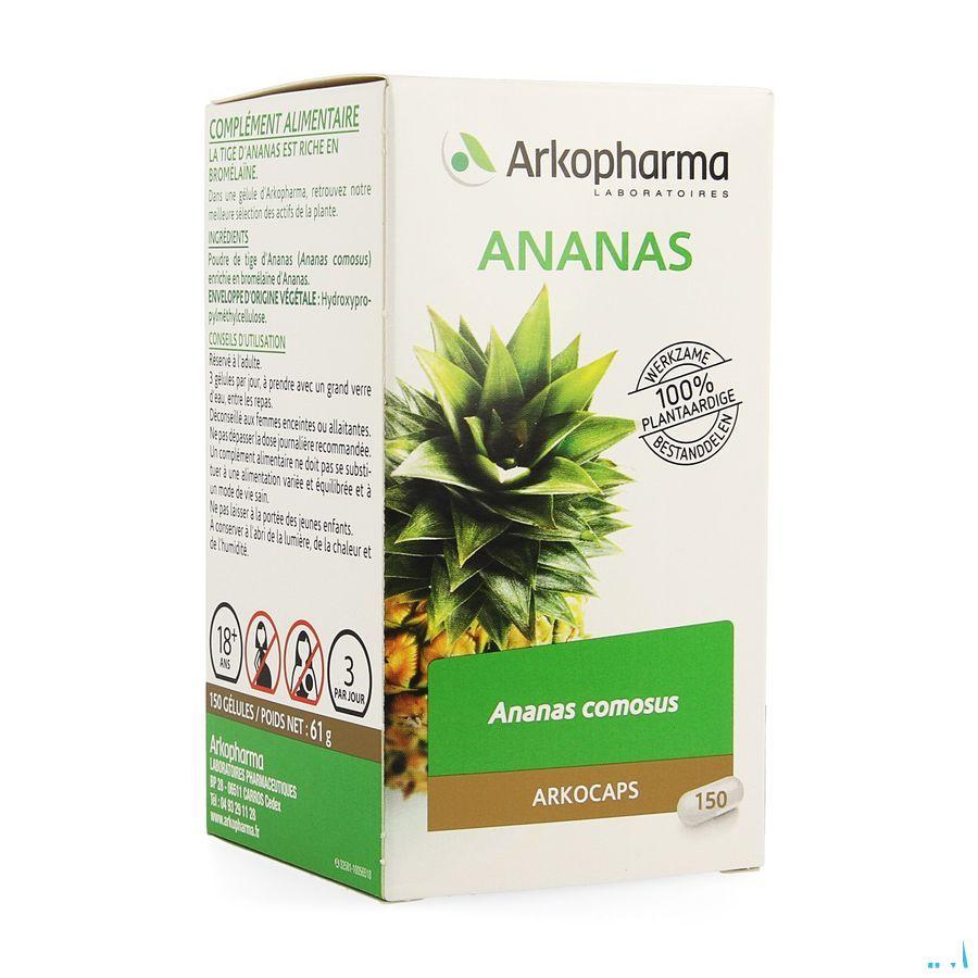Arkocaps Ananas Plantaardig 150  -  Arkopharma