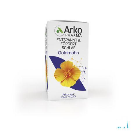 Arkocaps Goudpapaver Plantaardig 45  -  Arkopharma