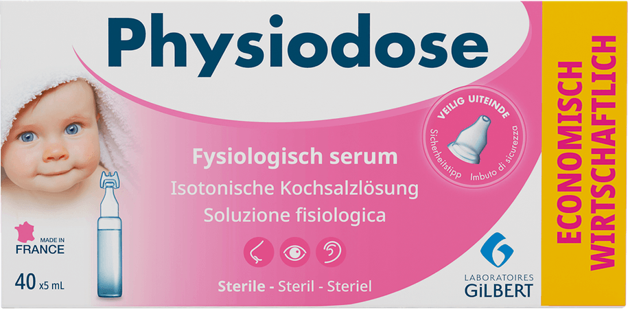 Physiodose Serum Fysio  Ster 40 x 5ml 608099
