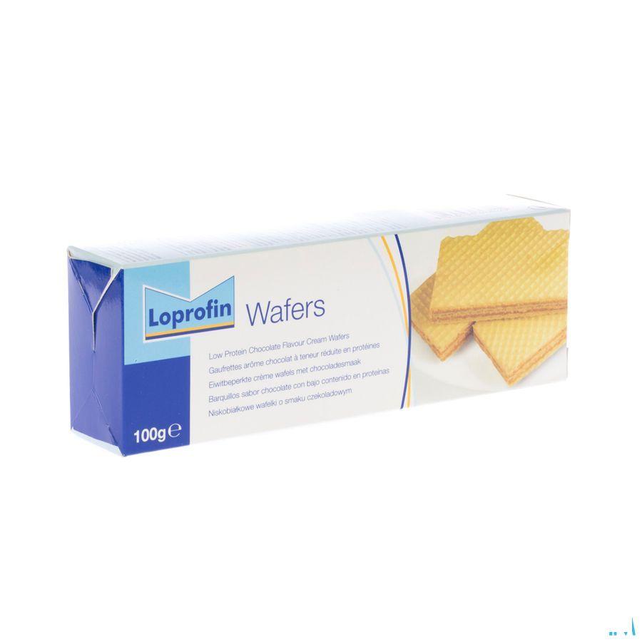 Loprofin Wafels Chokolade 100 gr  -  Nutricia