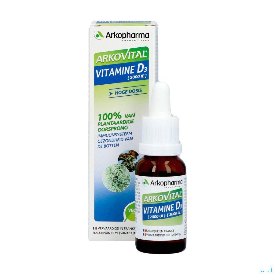 Arkovital Vit D3 & E Vegetales Fl 20ml  -  Arkopharma 