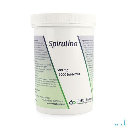 Spirulina Tabletten 1000x500 mg  -  Deba Pharma