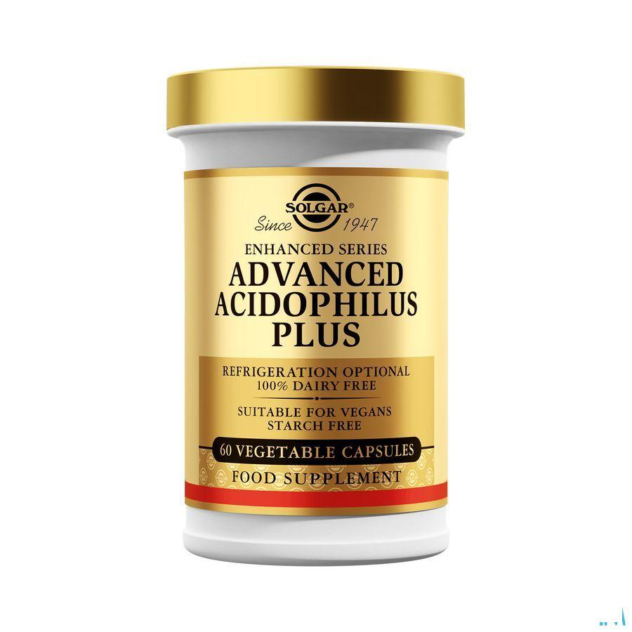 Solgar Advanced Acidophilus Plus V-Capsule 60  -  Solgar Vitamins
