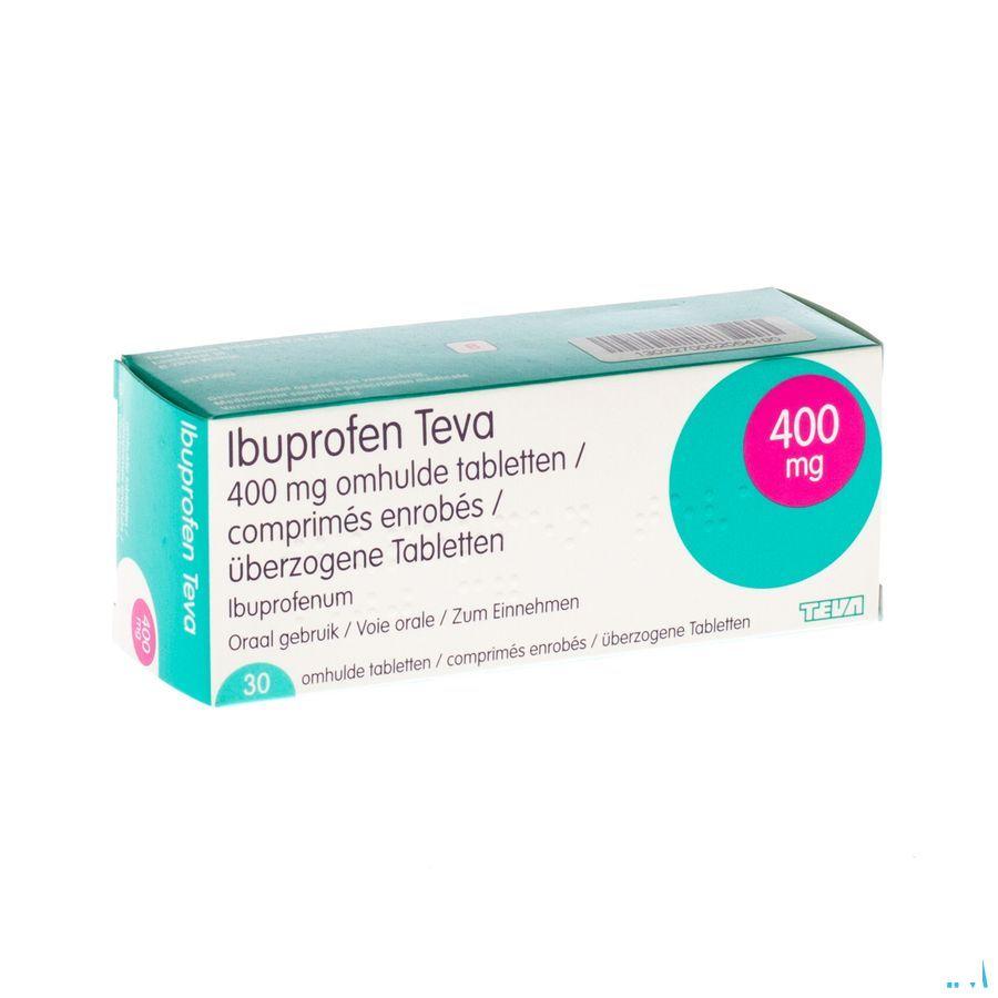 Ibuprofen Teva Drag 30 X 400 mg