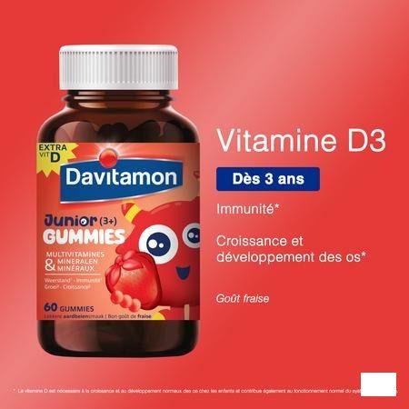 Davitamon Junior Gummies Fraise 60