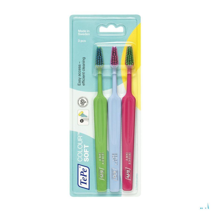 Tepe Colour Tandenborstel Soft 3