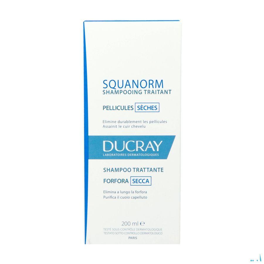 Ducray Squanorm Shampoo Droge Schilfers 200  ml Nf