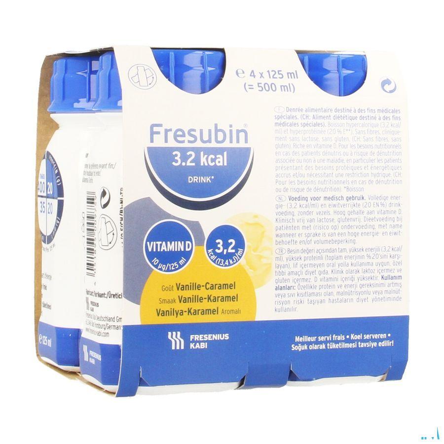 Fresubin 3,2 Kcal Drink 125 ml Vanille caramel  -  Fresenius