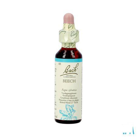 Bach Flower Remedie 03 Beech 20 ml